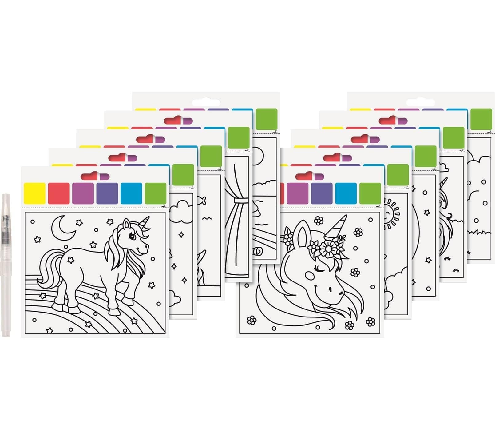 Schilderen met waterpen - Eenhoorn