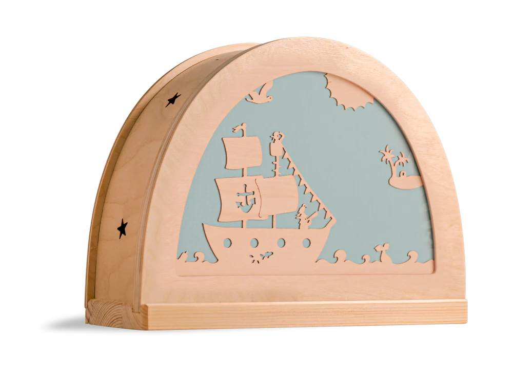 Silhouet Piratenschip