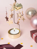 Laad afbeelding in galerijweergave, Theelichthouder Carrousel - Moon & Stars