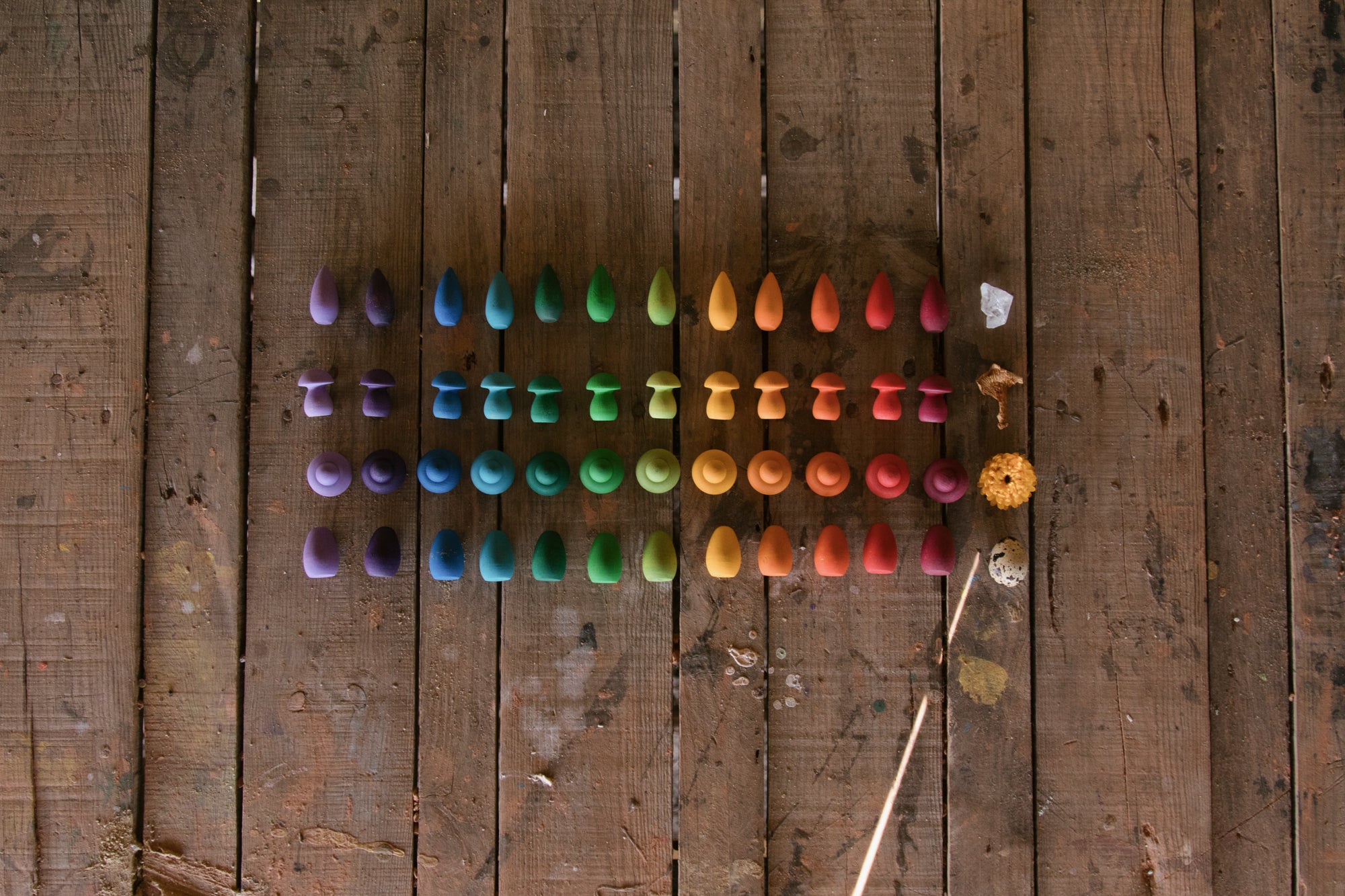 Mandala Regenboog Sneeuwvlokken