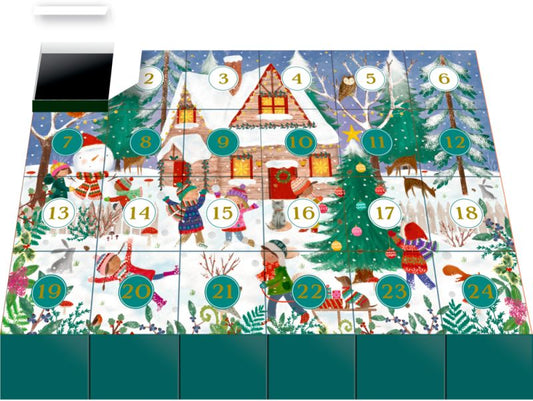 Puzzel Adventskalender - Happy Wintertime - 500 stukjes