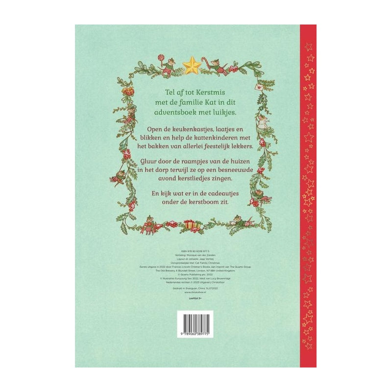 Familie Kat viert samen Kerstmis
