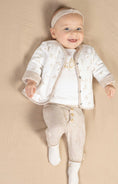 Laad afbeelding in galerijweergave, Reversible Babyjasje - Bunny/Nappy Sand