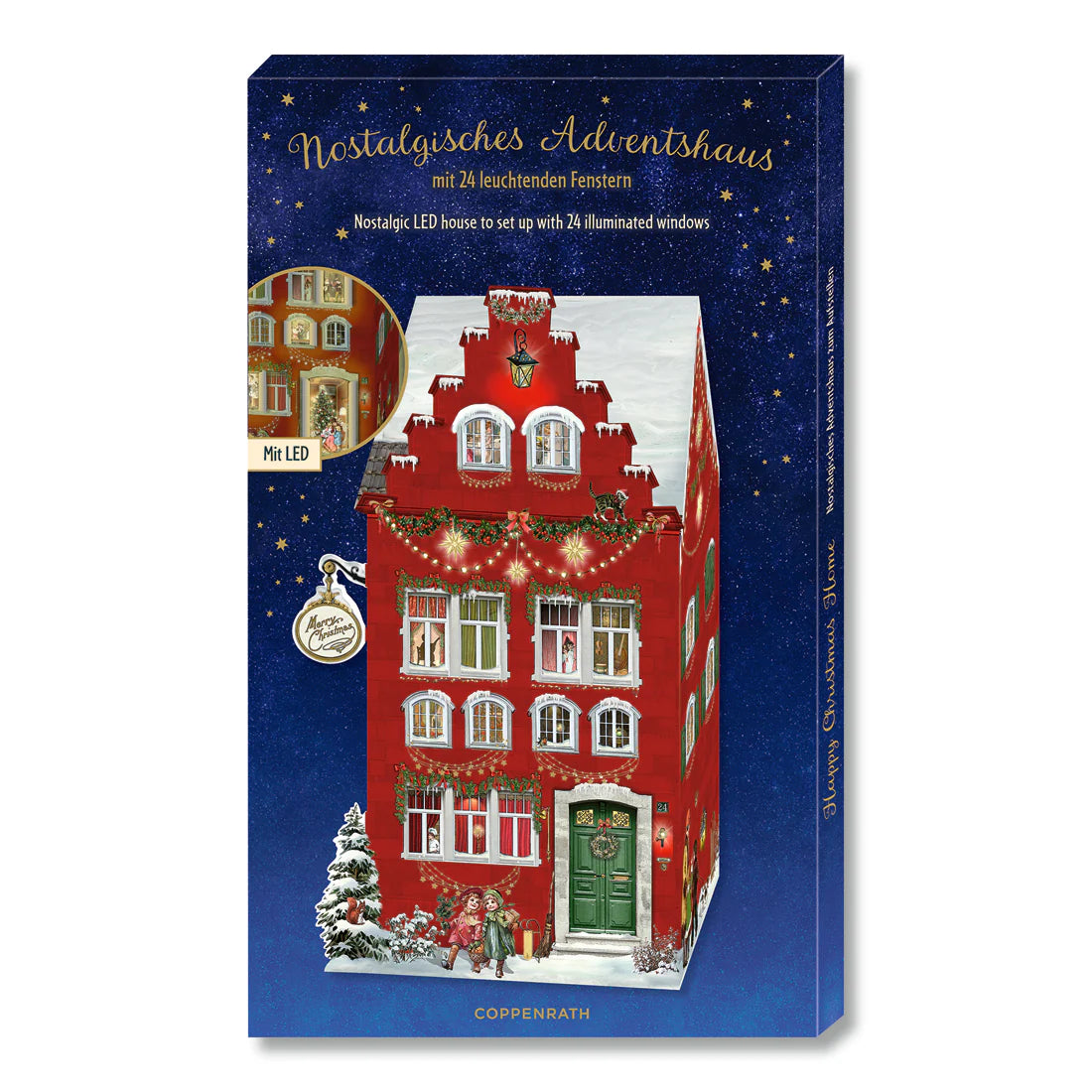 Happy Christmas Home, adventskalender met LED