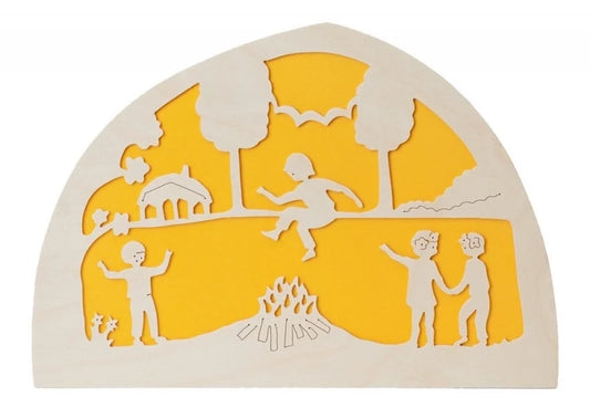 Silhouet St Jansfeest