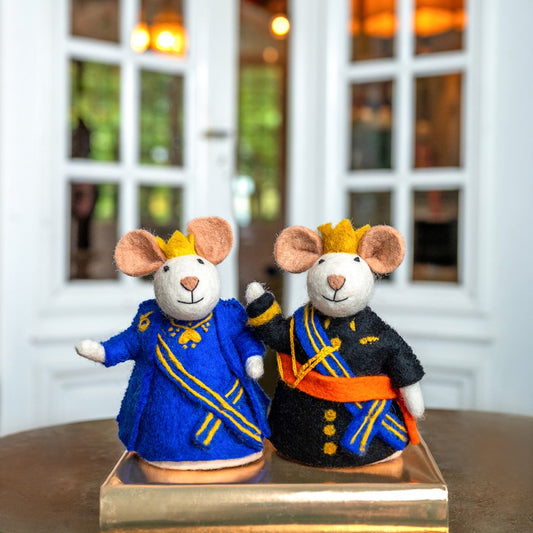 Vilten Koningspaar - Willem en Maxima