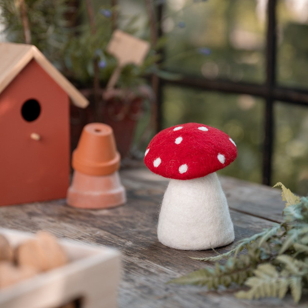 Paddenstoel Rood