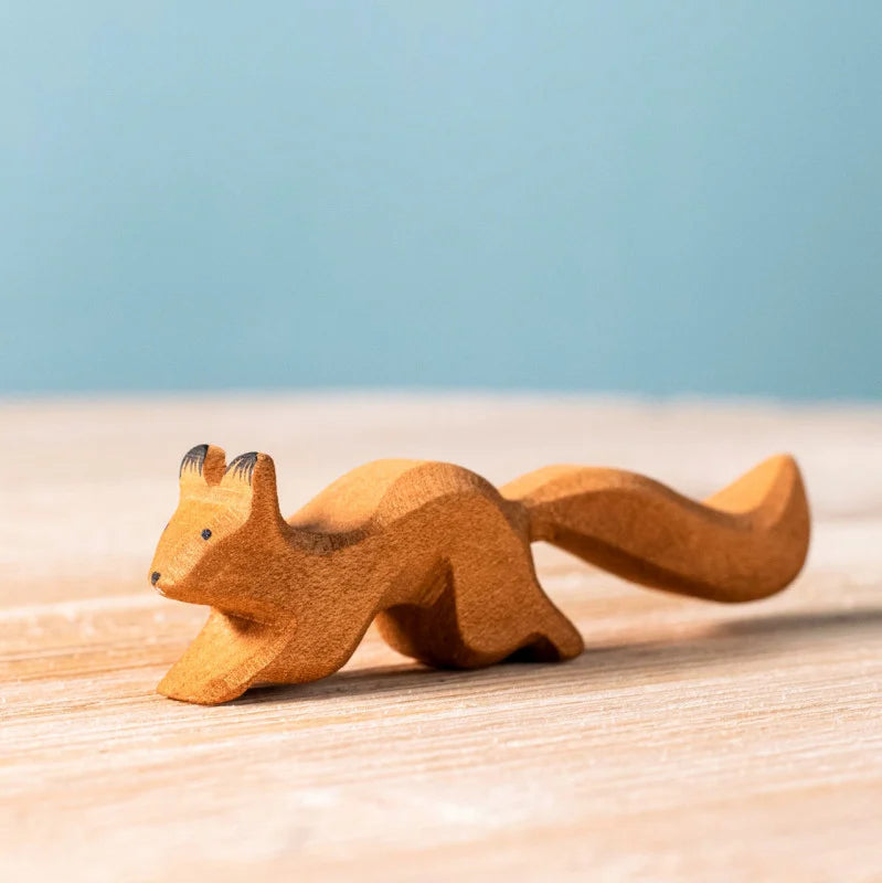 Houten Eekhoorn Rennend