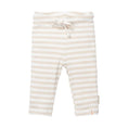 Laad afbeelding in galerijweergave, Broekje Stripe Sand/White