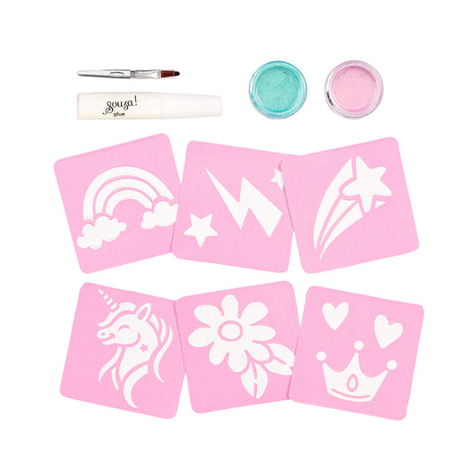 Glitter Tattoo Set