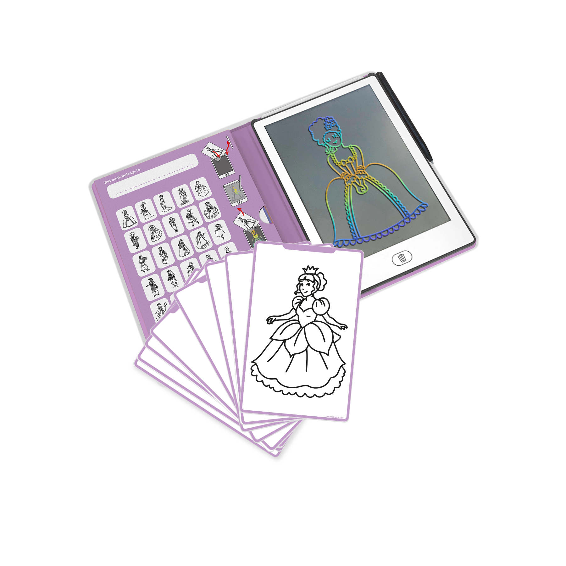 KIDYDRAW Mini - Prinses