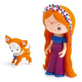 Laad afbeelding in galerijweergave, Tinyly - Draagbaar Poppenhuis Indie & Bluchka