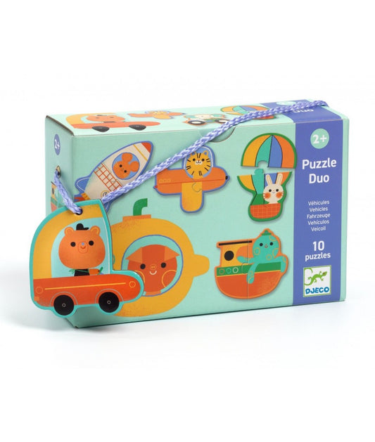 Puzzel DUO - Voertuigen