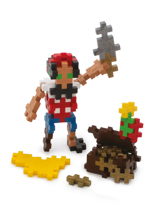 Puzzelkoker Piraat 100 stukjes