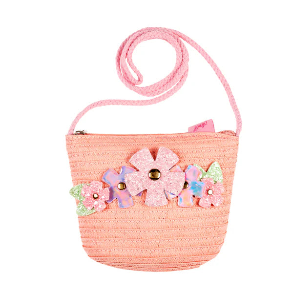 Bag Vivian flower pink