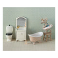 Laad afbeelding in galerijweergave, Strandmuis met zwemband, Klein zusje - Rode stippen