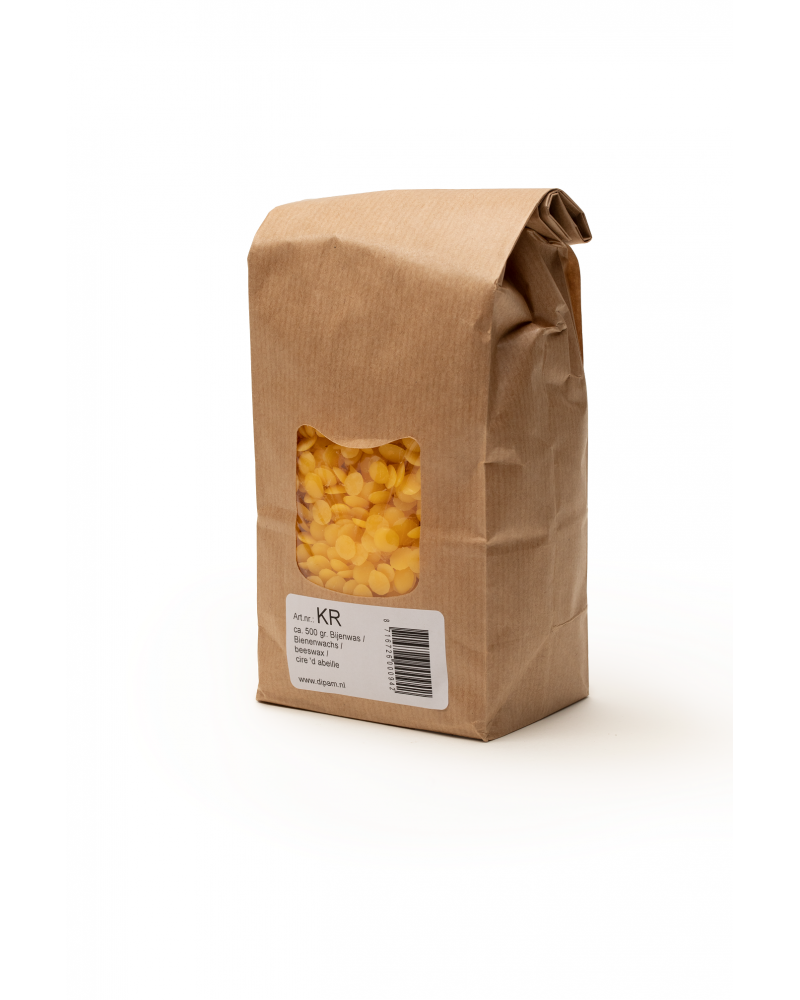 500-gram-bijenwaskorrels-in-een-zakje, dipam