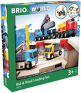 Laad afbeelding in galerijweergave, Brio Rail & Road Loading Set
