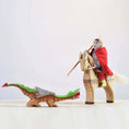 Laad afbeelding in galerijweergave, bumbu-toys-1554-sint-joris-en-de-draak-houten-set