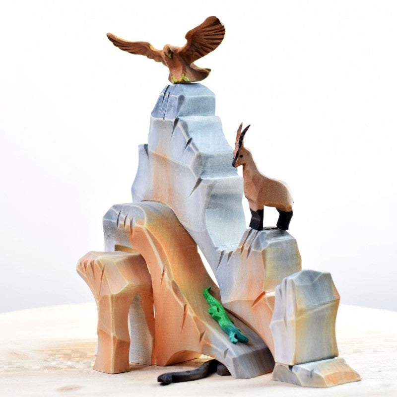 bumbu toys houten bergkliffen poppedijn