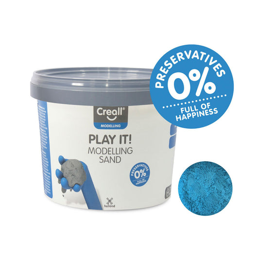 Creall - Play It Speelzand Blauw (750gr)