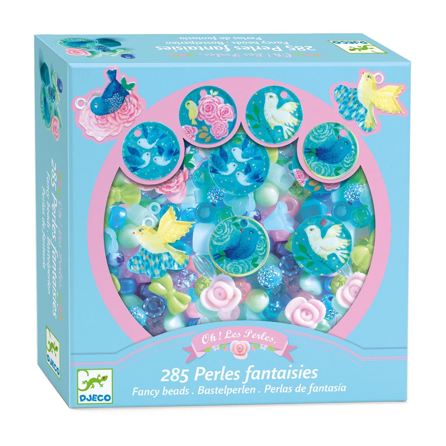 Djeco - Kralenset Vogels