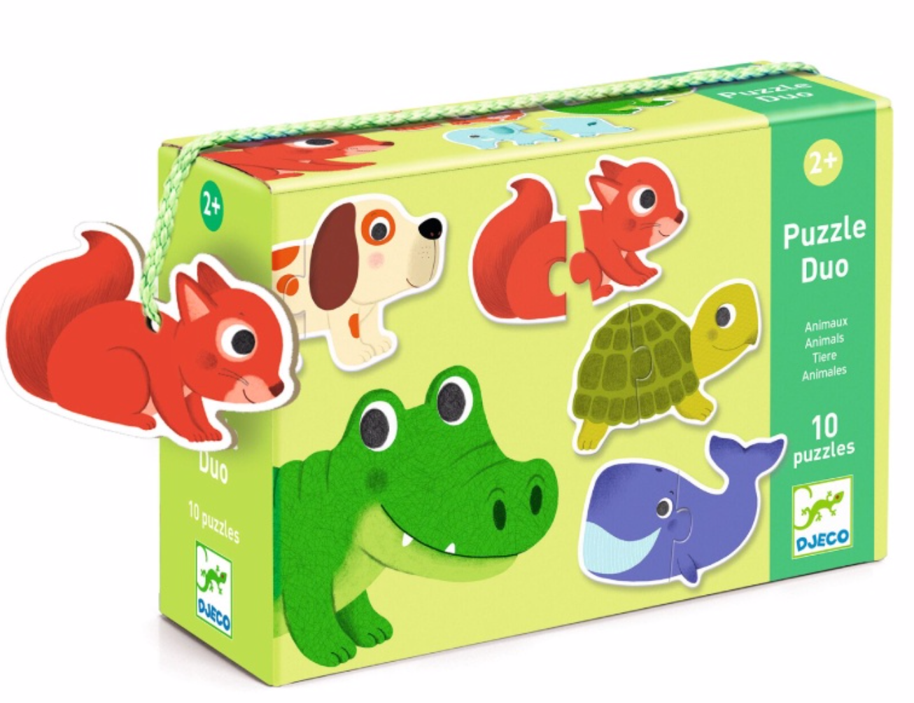 Djeco - Puzzel Duo Dieren