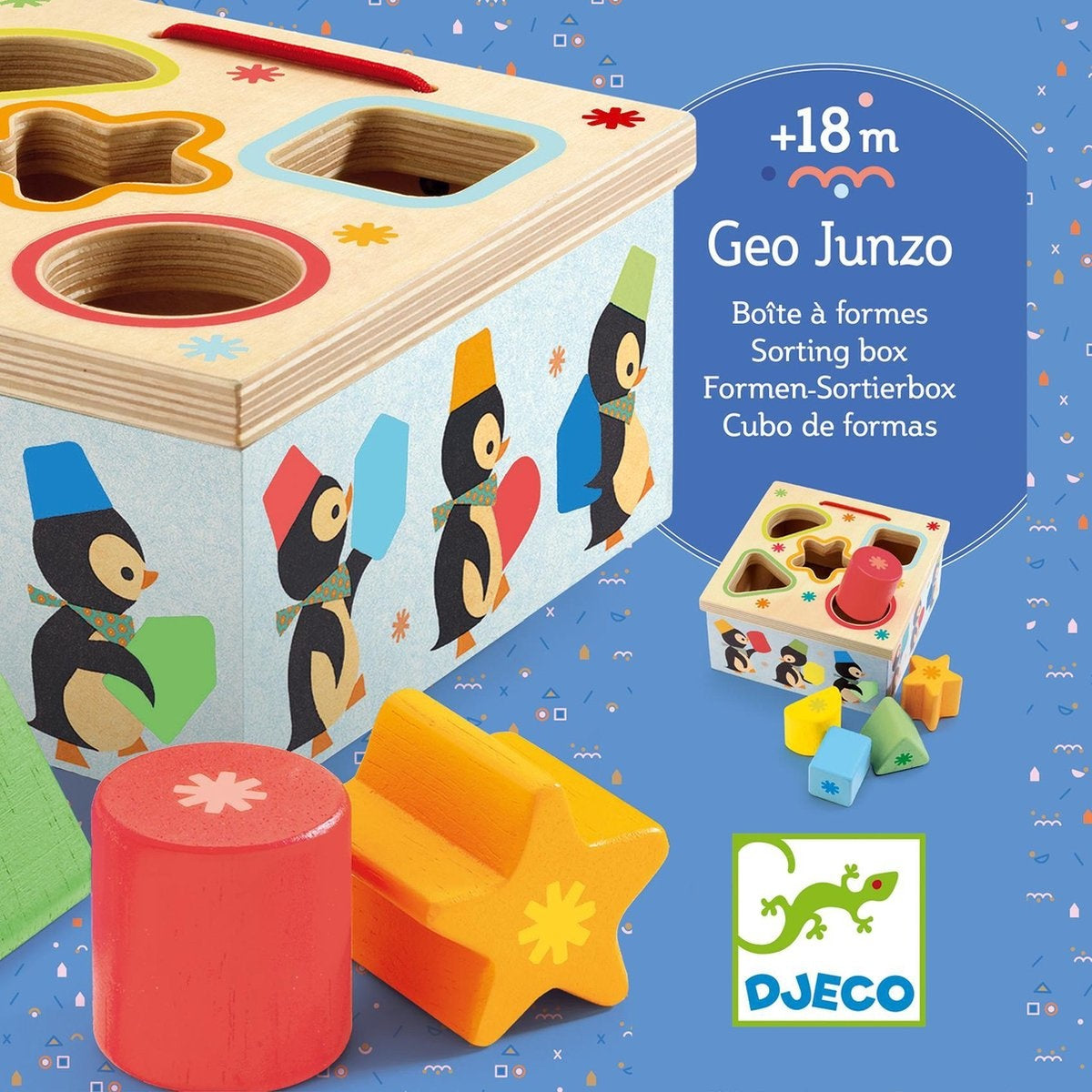 Djeco - Vormenstoof Geo Junzo