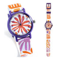Laad afbeelding in galerijweergave, djeco_kinderhorloge_blaadjes