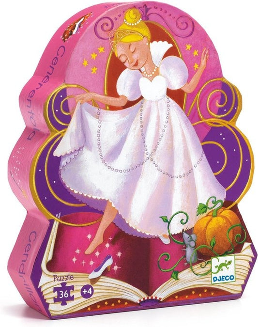 djeco, puzzel, assepoester