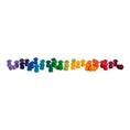 Laad afbeelding in galerijweergave, Grapat - Houten paddenstoelen - regenboog