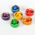 Laad afbeelding in galerijweergave, grapat-sorting-bowls-montessori