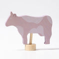 Laad afbeelding in galerijweergave, grimms-03546-houten-roze-koe
