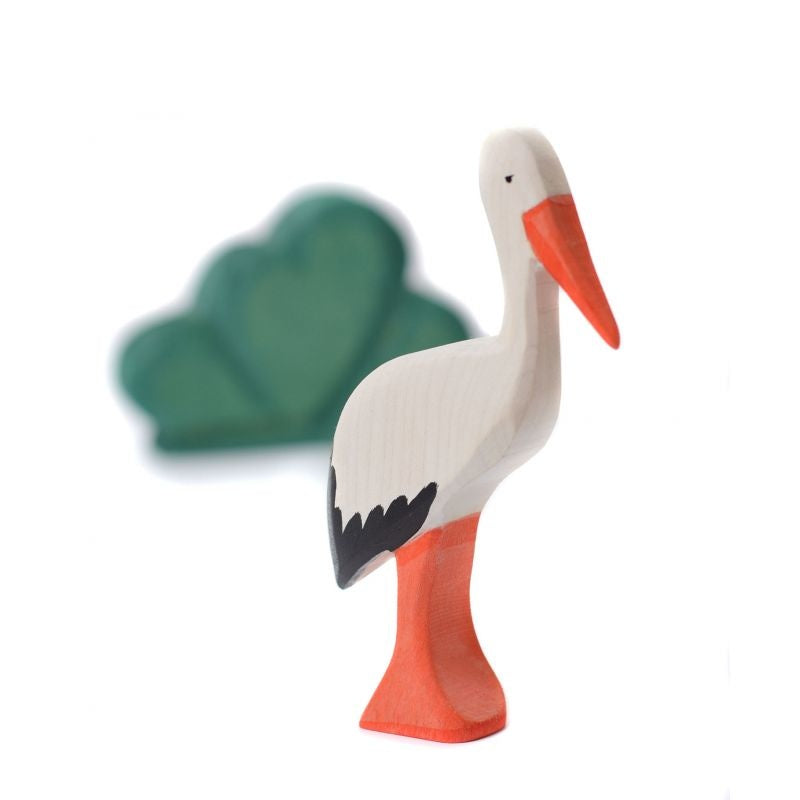 houten ooievaar Bumbu Toys