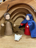 Laad afbeelding in galerijweergave, kerststal, Jozef, maria en kindje jezus