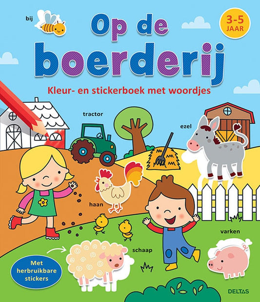 op de boerderij