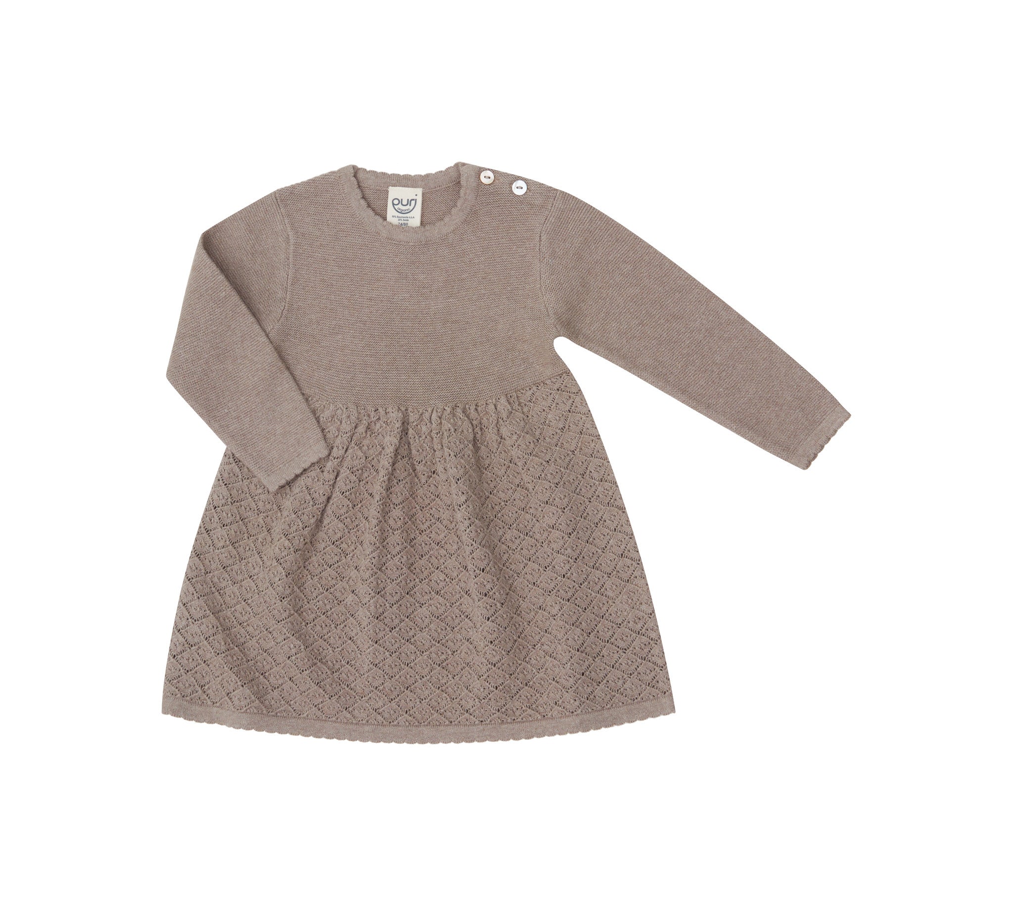 Puri Organic - Jurkje Taupe