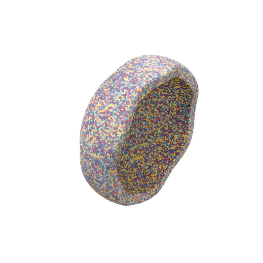 Stapelstein confetti steen pastel