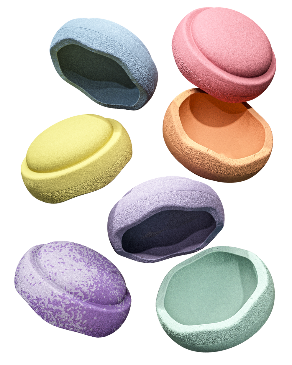 Stapelstein-special-rainbow-pastel-fusion-float