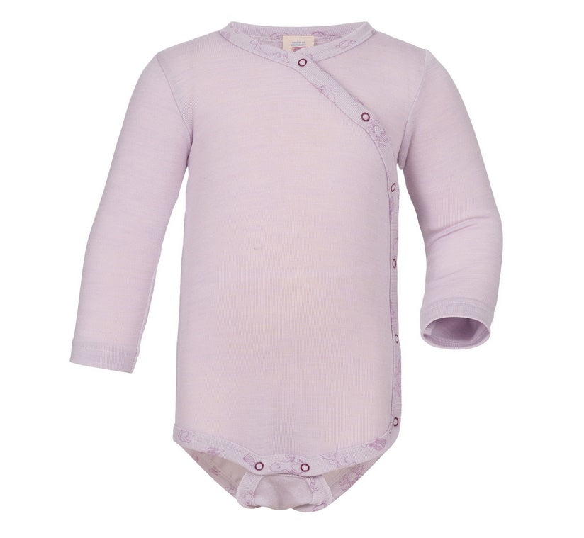 Wikkelromper magnolia