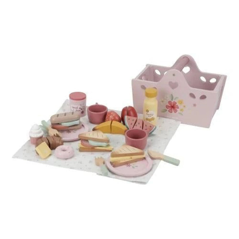 Houten Picknickset - Meerkleurig