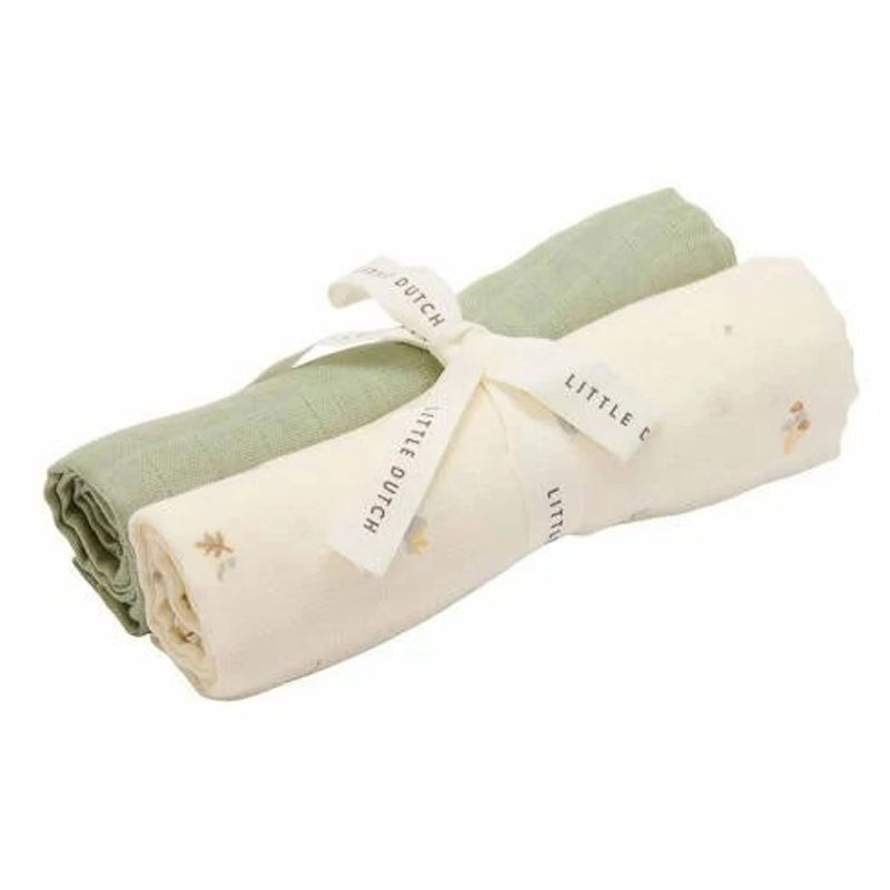 Swaddle - Wit - Forest Friends - Forest Treasures