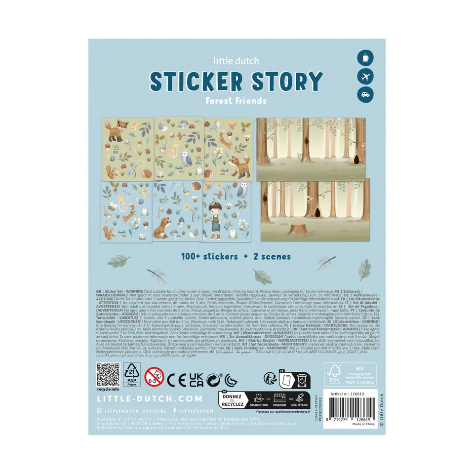 Sticker Story - Forest Friends