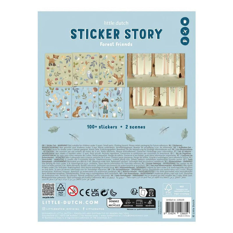 Sticker Story - Forest Friends