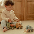 Houten Vuilniswagen