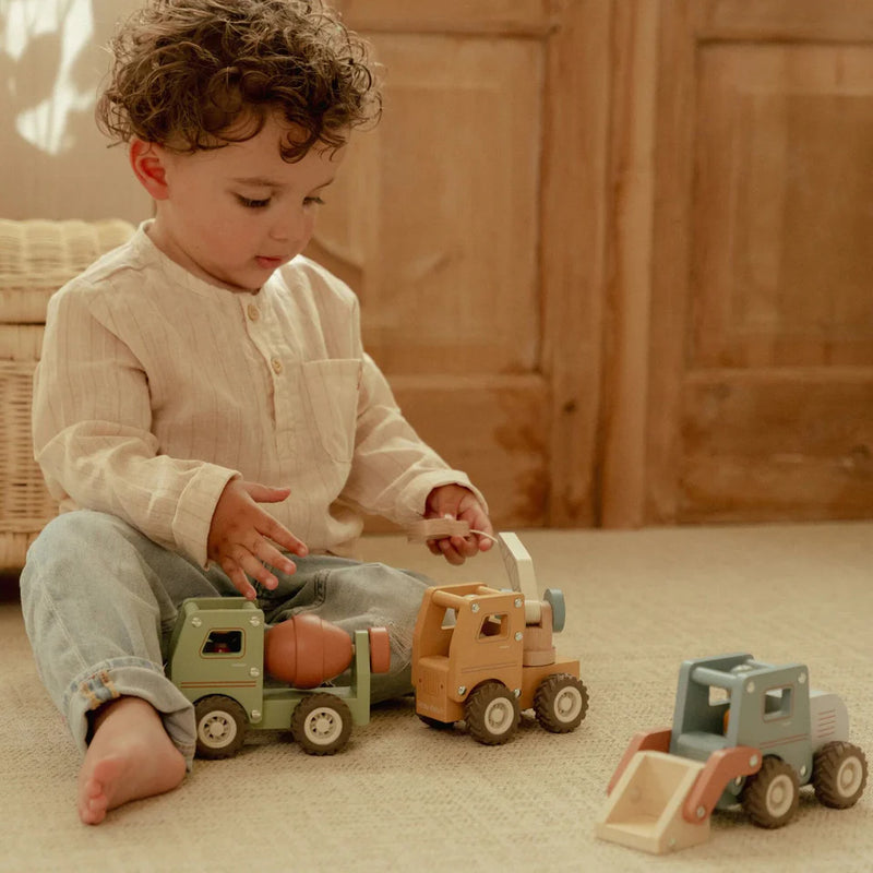 Houten Vuilniswagen