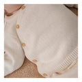 Gebreid Vestje Overslag - Off White