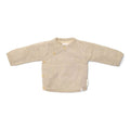 Gebreid Vestje Overslag - Beige