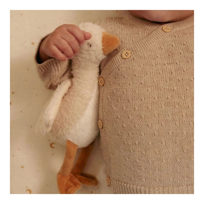 Gebreid Vestje Overslag - Beige