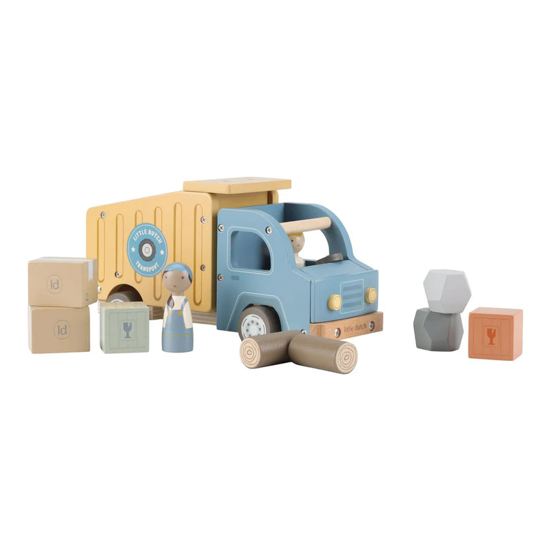 Houten Vuilniswagen